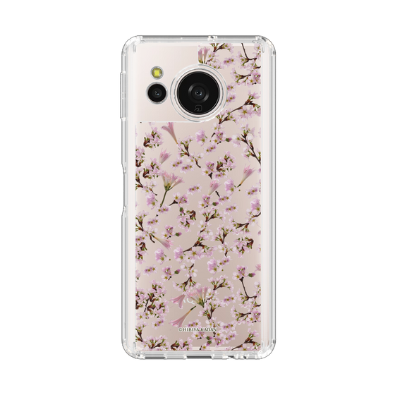 スリムプロテクションケース［ 日比谷花壇 - サクラ - クリア ］