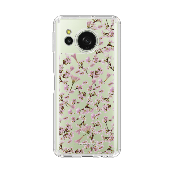 スリムプロテクションケース［ 日比谷花壇 - サクラ - クリア ］