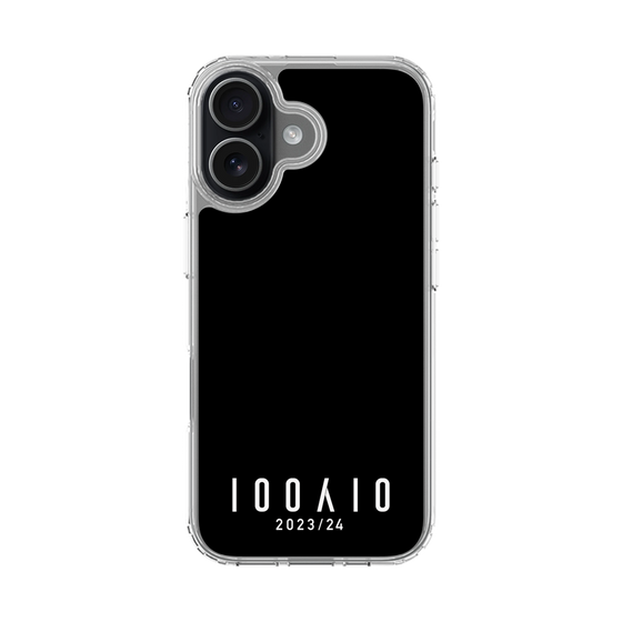 スリムプロテクションケース［ 100人10 - Logo horizontal - Black ］