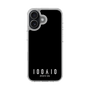 スリムプロテクションケース［ 100人10 - Logo horizontal - Black ］