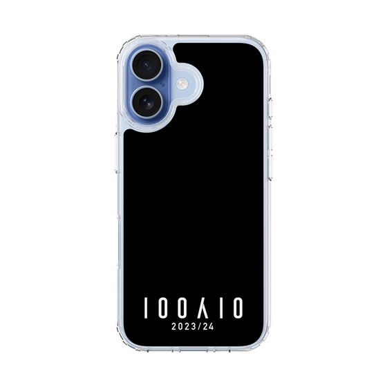 スリムプロテクションケース［ 100人10 - Logo horizontal - Black ］