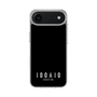 スリムプロテクションケース［ 100人10 - Logo horizontal - Black ］