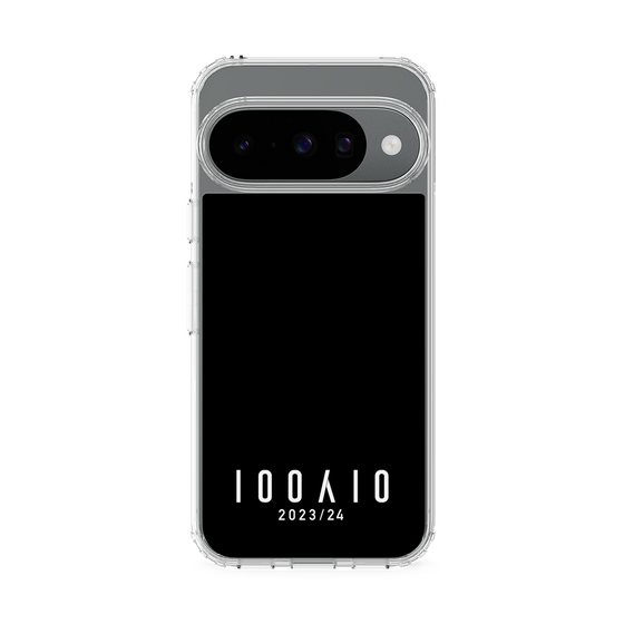 スリムプロテクションケース［ 100人10 - Logo horizontal - Black ］