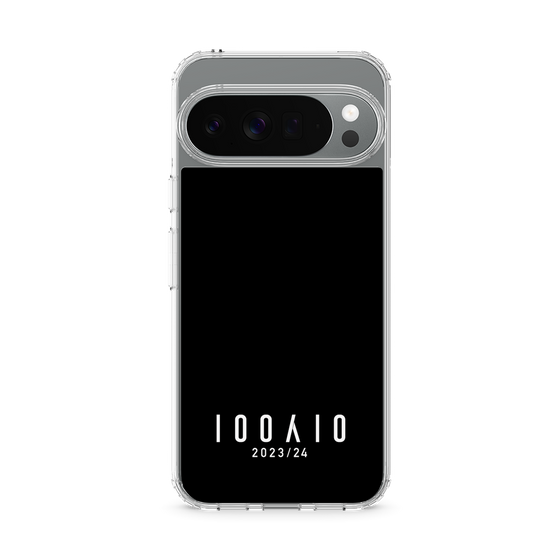 スリムプロテクションケース［ 100人10 - Logo horizontal - Black ］