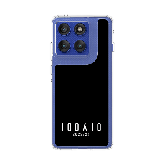 スリムプロテクションケース［ 100人10 - Logo horizontal - Black ］