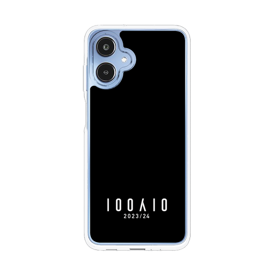 スリムプロテクションケース［ 100人10 - Logo horizontal - Black ］