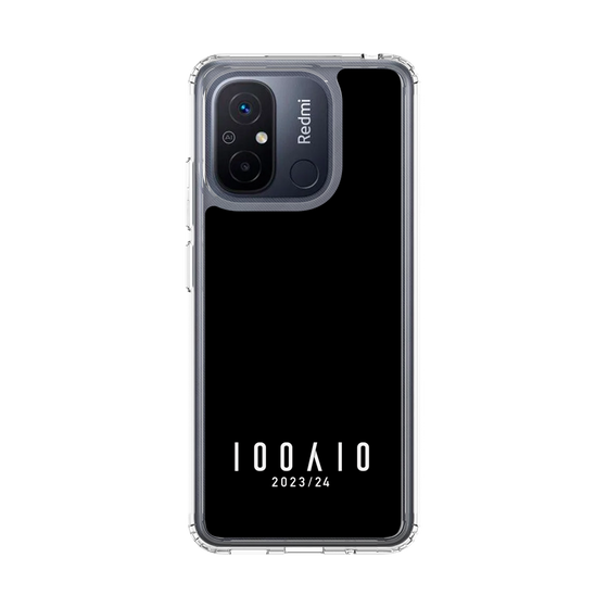 スリムプロテクションケース［ 100人10 - Logo horizontal - Black ］