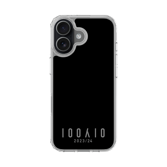 スリムプロテクションケース［ 100人10 - Logo horizontal - Gray ］