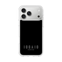 スリムプロテクションケース［ 100人10 - Logo horizontal - Gray ］