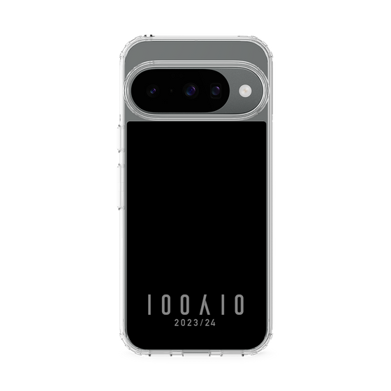 スリムプロテクションケース［ 100人10 - Logo horizontal - Gray ］