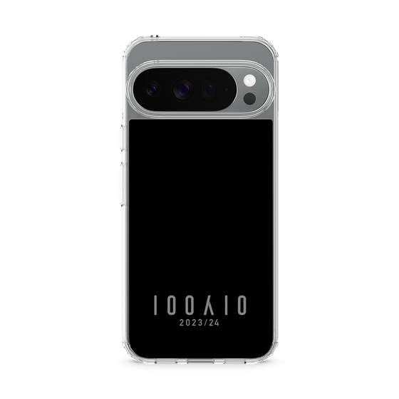 スリムプロテクションケース［ 100人10 - Logo horizontal - Gray ］