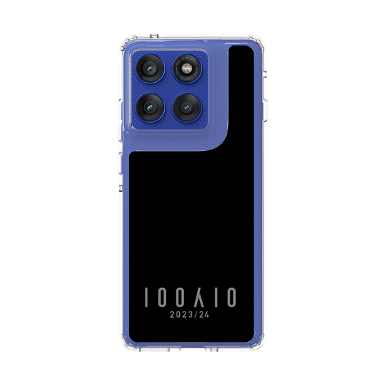 スリムプロテクションケース［ 100人10 - Logo horizontal - Gray ］