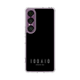 スリムプロテクションケース［ 100人10 - Logo horizontal - Gray ］