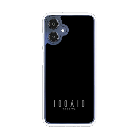 スリムプロテクションケース［ 100人10 - Logo horizontal - Gray ］