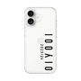 スリムプロテクションケース［ 100人10 - Logo vertical - Clear ］