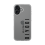 スリムプロテクションケース［ 100人10 - Logo vertical - Clear ］