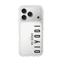 スリムプロテクションケース［ 100人10 - Logo vertical - Clear ］