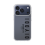 スリムプロテクションケース［ 100人10 - Logo vertical - Clear ］