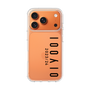 スリムプロテクションケース［ 100人10 - Logo vertical - Clear ］