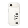 スリムプロテクションケース［ 100人10 - Logo vertical - Clear ］