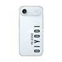 スリムプロテクションケース［ 100人10 - Logo vertical - Clear ］