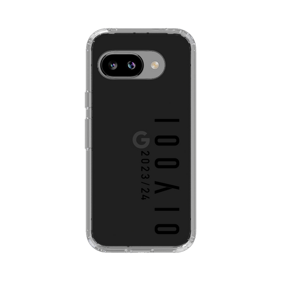 スリムプロテクションケース［ 100人10 - Logo vertical - Clear ］
