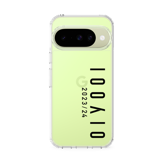 スリムプロテクションケース［ 100人10 - Logo vertical - Clear ］