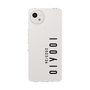 スリムプロテクションケース［ 100人10 - Logo vertical - Clear ］