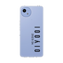 スリムプロテクションケース［ 100人10 - Logo vertical - Clear ］