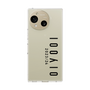スリムプロテクションケース［ 100人10 - Logo vertical - Clear ］