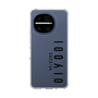 スリムプロテクションケース［ 100人10 - Logo vertical - Clear ］