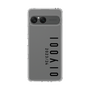 スリムプロテクションケース［ 100人10 - Logo vertical - Clear ］