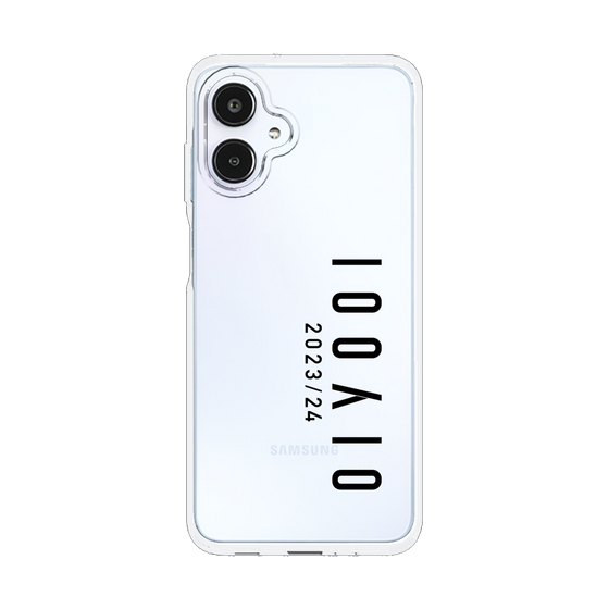 スリムプロテクションケース［ 100人10 - Logo vertical - Clear ］