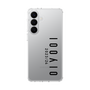 スリムプロテクションケース［ 100人10 - Logo vertical - Clear ］