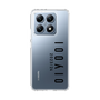 スリムプロテクションケース［ 100人10 - Logo vertical - Clear ］