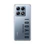 スリムプロテクションケース［ 100人10 - Logo vertical - Clear ］