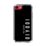 スリムプロテクションケース［ 100人10 - Logo vertical - Black ］