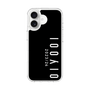 スリムプロテクションケース［ 100人10 - Logo vertical - Black ］