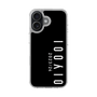 スリムプロテクションケース［ 100人10 - Logo vertical - Black ］
