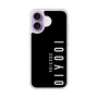 スリムプロテクションケース［ 100人10 - Logo vertical - Black ］