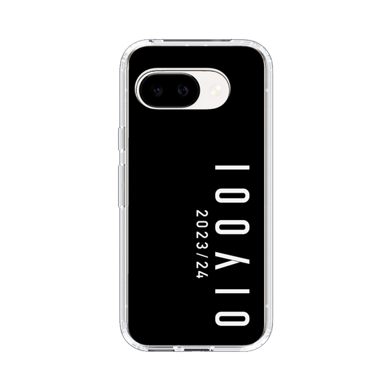 スリムプロテクションケース［ 100人10 - Logo vertical - Black ］