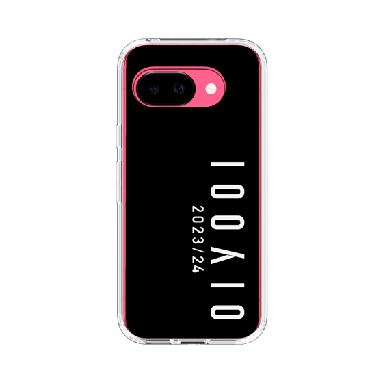 スリムプロテクションケース［ 100人10 - Logo vertical - Black ］