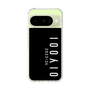 スリムプロテクションケース［ 100人10 - Logo vertical - Black ］
