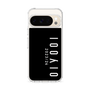 スリムプロテクションケース［ 100人10 - Logo vertical - Black ］