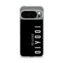 スリムプロテクションケース［ 100人10 - Logo vertical - Black ］