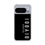 スリムプロテクションケース［ 100人10 - Logo vertical - Black ］