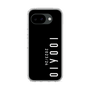 スリムプロテクションケース［ 100人10 - Logo vertical - Black ］