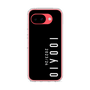 スリムプロテクションケース［ 100人10 - Logo vertical - Black ］