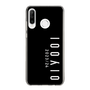 スリムプロテクションケース［ 100人10 - Logo vertical - Black ］