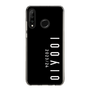 スリムプロテクションケース［ 100人10 - Logo vertical - Black ］